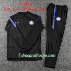 Inter Milan Dječji Komplet Sweatshirts Crna 2018/19
